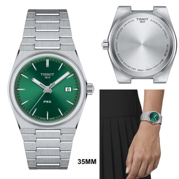 Orologio Tissot Prx Mm Verde Gioielleria Baravelli