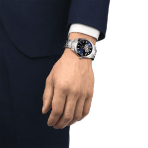 orologio da uomo automatico tissot gentleman open heart blu t1274071104101. orologio tissot pubblicità