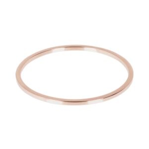 bracciale a cerchio rigido placcato oro rosa bronzallure wsbz01971r