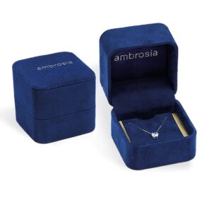 packaging ambrosia gioielli blu