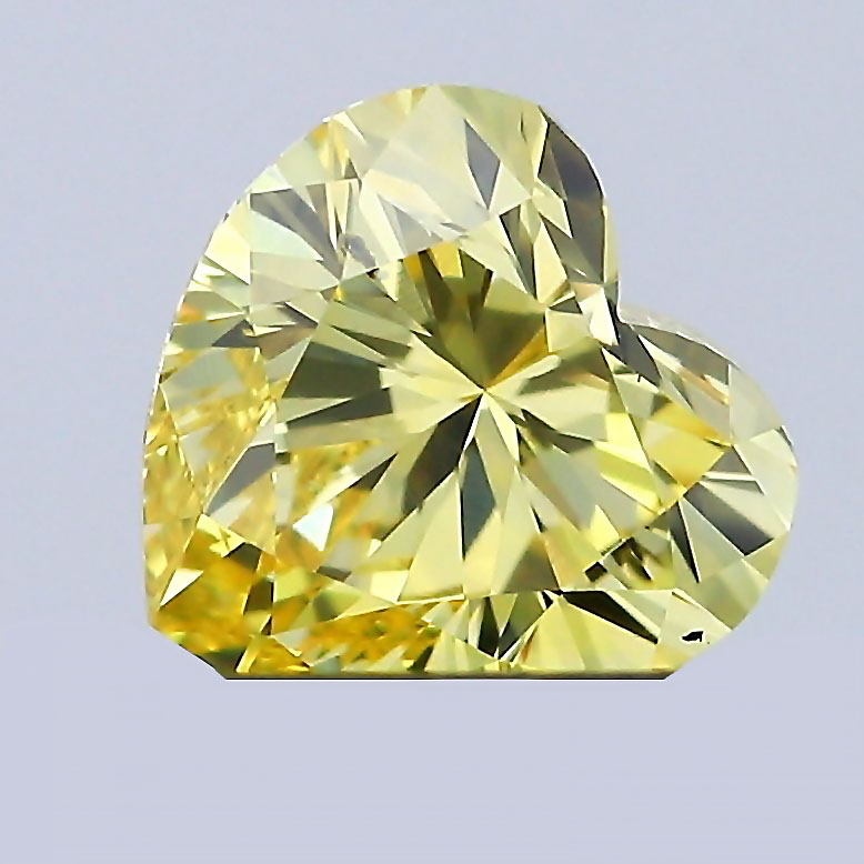 anello solitario di fidanzamento ideale per proposta matrimonio in oro giallo con diamante giallo a cuore