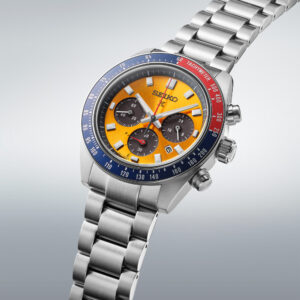 Orologio-Seiko-SpeedTimer-Pogue-Solar-Cronografo-Giallo-Blu-SSC947P1-2