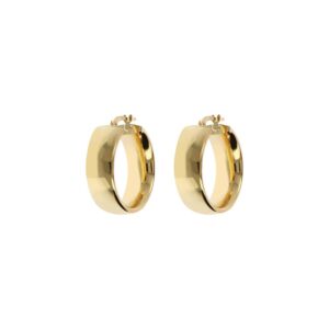 orecchini a cerchio larghi oro giallo bronzallure wsbz02317y