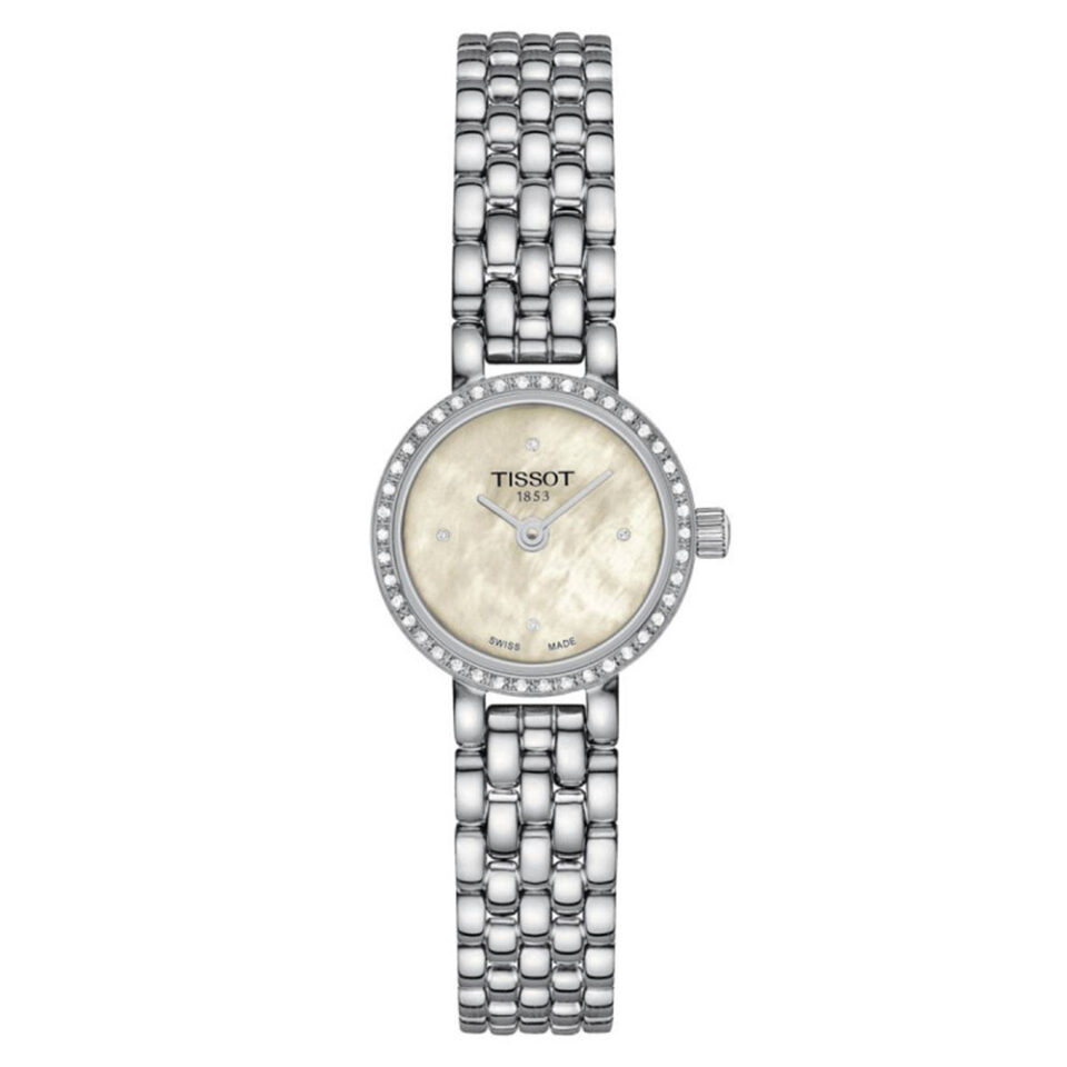 Orologio-Tissot-Lovely-Round-Madreperla-Diamanti-Acciaio-T140.009.61.116.00