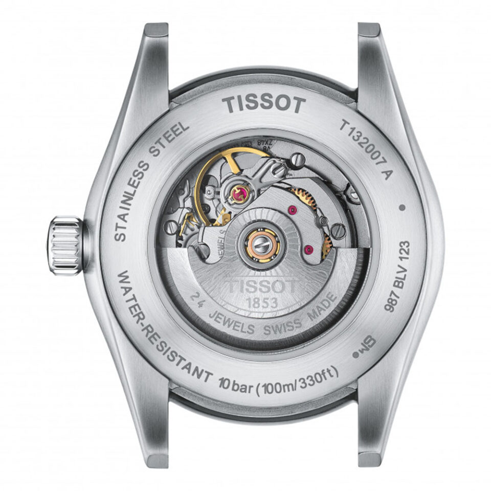 Orologio-Tissot-My-Lady-Automatico-Verde-Acciaio-Zaffiro-T132.007.11.091.00