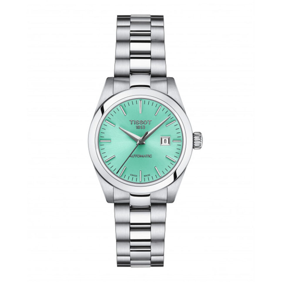 Orologio-Tissot-My-Lady-Automatico-Verde-Acciaio-Zaffiro-T132.007.11.091.00