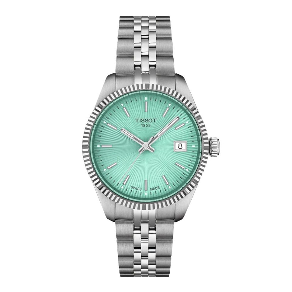 Orologio-Tissot-Ballade-Lady-Quarzo-Acciaio-Verde-T156.210.11.091.00