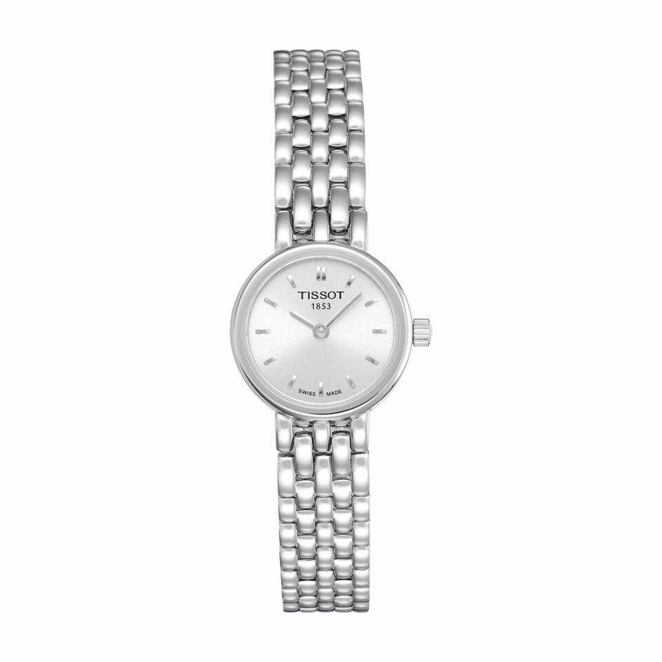 orologio donna issot lovely round in acciaio con quadrante silver T058.009.11.031.00